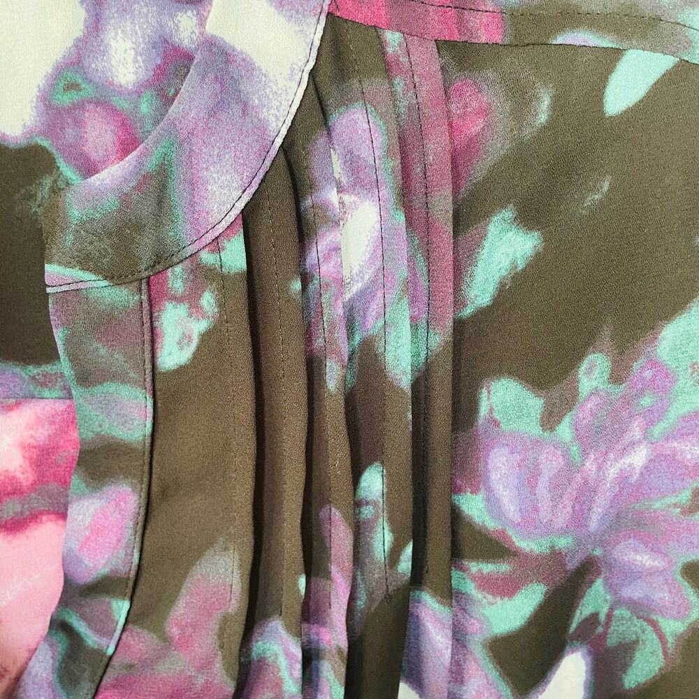 Simply Vera Vera Wang abstract print blouse size XXL - Picture 8 of 12